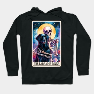 "The Labrador Lover" Funny Tarot Card Hoodie